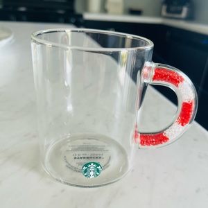 Starbucks 2021 Candy Cane Handle Christmas Mug 12oz